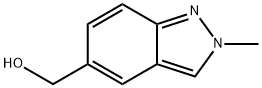 (2-Methyl-2H-indazol-5-yl)methanol Structure