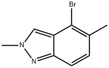 4-bromo-2,5-dimethyl-2H-indazole Structure