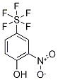 4-Hydroxy-3-nitrophenylsulphur pentafluoride Structure