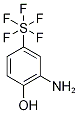 3-Amino-4-hydroxyphenylsulphur pentafluoride,1159512-27-2,结构式