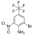 4-Amino-3-bromo-5-nitrophenylsulphur pentafluoride|