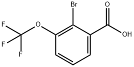 2-溴-3-(三氟甲氧基)苯甲酸, 1159512-46-5, 结构式