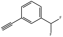 3-二氟甲基苯乙炔, 1159512-57-8, 结构式