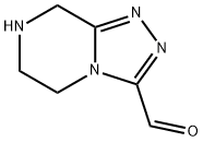 5,6,7,8-Tetrahydro-[1,2,4]triazolo[4,3-a]pyrazine-3-carbaldehyde,1159530-92-3,结构式