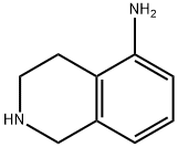 5-アミノ-1,2,3,4-テトラヒドロイソキノリン 化学構造式