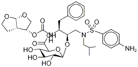 Darunavir O-β-D-Glucuronide Struktur