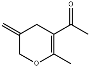 Ethanone, 1-(3,4-dihydro-6-methyl-3-methylene-2H-pyran-5-yl)- (9CI) Structure