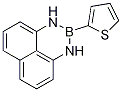 2-(Thiophen-2-yl)-2,3-dihydro-1H-naphtho-[1,8-de][1,3,2]diazaborinine Struktur