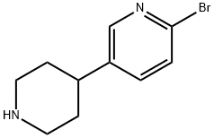 2-broMo-5-(piperidin-4-yl)pyridine 化学構造式