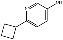 6-cyclobutylpyridin-3-ol 结构式