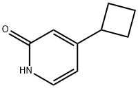 4-cyclobutylpyridin-2(1H)-one Structure