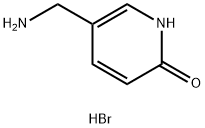 5-AMINOMETHYL-1H-PYRIDIN-2-ONE HBR,1159822-18-0,结构式