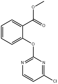 2-((4-氯嘧啶-2-基)氧基)苯甲酸甲酯,1159822-80-6,结构式