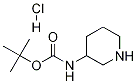 3-叔丁氧基羰基氨基哌啶盐酸盐, 1159823-00-3, 结构式