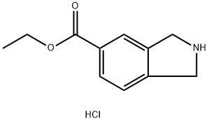 ethylisoindoline-5-carboxylatehydrochloride Structure