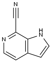 7-Cyano-6-azaindole Struktur