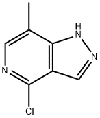 1H-Pyrazolo[4,3-c]pyridine, 4-chloro-7-Methyl- Struktur