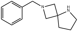 2,5-Diazaspiro[3.4]octane, 2-(phenylMethyl)- Structure