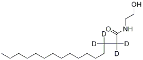 Palmitoyl Ethanolamide-d4 Struktur
