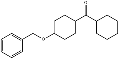 4-Benzyloxy-cyclohexyl Ketone (Mixture of Diastereomers) Structure