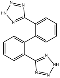 2,2’-Bistetrazole-1,1’-bisphenyl (Losartan Impurity ) Structure