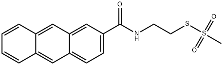 2-Carboxyanthracene MTSEA Amide Structure