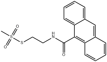 9-Carboxyanthracene MTSEA Amide, 1159977-19-1, 结构式