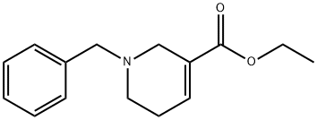 Ethyl 1-benzyl-1,2,5,6-tetrahydropyridin-3-carboxylate Struktur