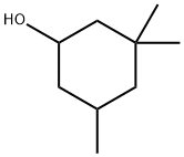 3,3,5-トリメチルシクロヘキサノール (cis-, trans-混合物) 化学構造式