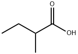 2-甲基丁酸,116-53-0,结构式