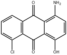 1-amino-5-chloro-4-hydroxyanthraquinone,116-84-7,结构式