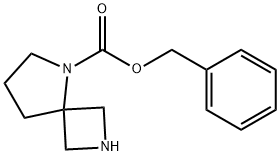 2,5-ジアザスピロ[3.4]オクタン-5-カルボン酸ベンジル 化学構造式