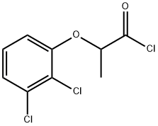 2-(2,3-dichlorophenoxy)propanoyl chloride Struktur