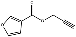3-Furancarboxylicacid,2-propynylester(9CI),116041-58-8,结构式