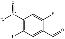 2,5-Difluoro-4-nitrobenzenecarbaldehyde Structure