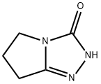 6,7-二氢-2H-吡咯并[2,1-C][1,2,4]三唑-3(5H)-酮, 116056-07-6, 结构式