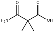 2,2-DIMETHYL-MALONAMIC ACID Struktur