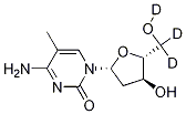 5-甲基-2'-脱氧胞苷-D3,1160707-78-7,结构式