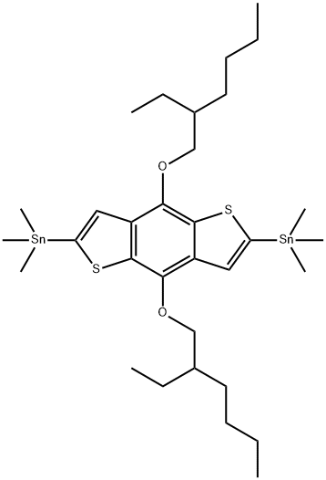 1,1-[4,8-双[(2-乙基己基)氧基]苯并[1,2-B:4,5-B]二噻吩-2,6-二基]双[1,1,1-三甲基锡