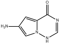 6-氨基吡咯并[2,1-F][1,2,4]三嗪-4(1H)-酮 结构式