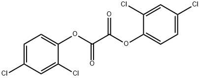 しゅう酸ビス(2,4-ジクロロフェニル) 化学構造式