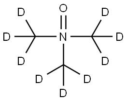 トリメチルアミン N-OXIDE (D9, 98%) 化学構造式