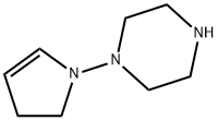 Piperazine,  1-(2,3-dihydro-1H-pyrrol-1-yl)- Structure