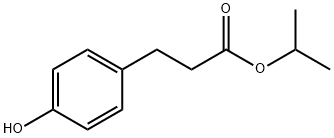 3-(4-羟基苯基)丙酸异丙酯, 116144-68-4, 结构式