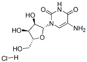 5-AMINOURIDINE, HYDROCHLORIDE SALT,116154-74-6,结构式