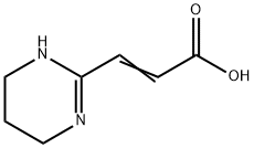 2-Пропеновая кислота, 3-(1,4,5,6-тетрагидро-2-пиримидинил)-(9CI) структура