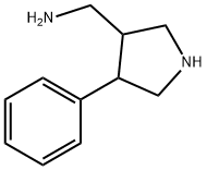 (Trans-4-phenylpyrrolidin-3-yl)MethanaMine dihydrochloride Structure