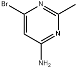 4-Amino-6-bromo-2-methylpyrimidine Struktur