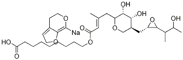 4H-Furo[2,3-c]pyranyl Mupirocin SodiuM IMpurity Struktur