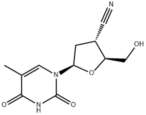 cyanothymidine 化学構造式